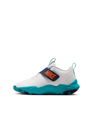 Nike Team Hustle D 12 Basketbol Ayakkabısı Hf6279-107 Beyaz - Mavi
