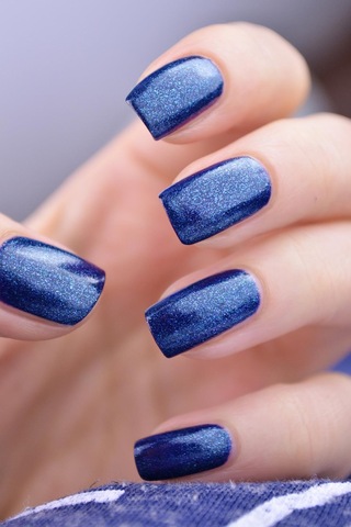 Alix Avien Işıltılı Lacivert Kalıcı Oje 88-yoğun Renk Veren Jel Oje 12 Ml-nail Uv Gel Polish 88