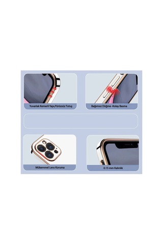 Apple iPhone Uyumlu 17e Desina Magsafe Kapak - Desen 6 Çok Renkli
