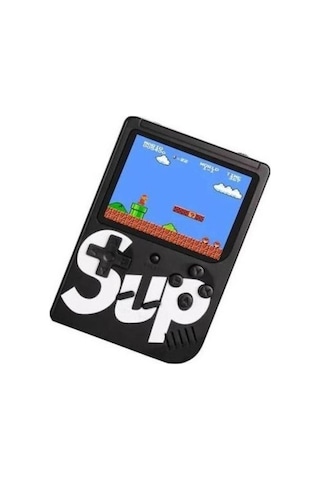 Zhltools 400 Oyunlu Taşınabilir Nostalji Retro Mini Atari Game Siyah