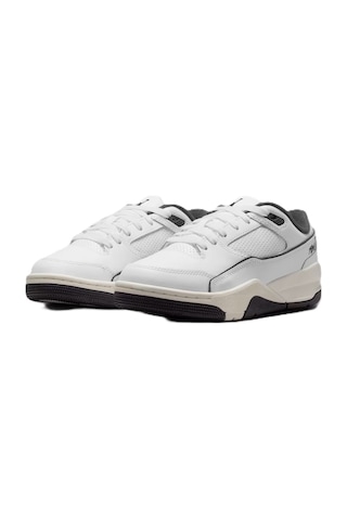 Nike Jordan Flıght Court Gs Leather Sneaker Hakiki Deri Günlük Spor Ayakkabı Beyaz Beyaz