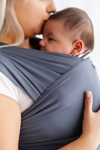 Tinytrek Pamuklu Esnek Wrap Sling- Bebek Taşıma Şalı-bebeklere Uygun Premium Kumaş