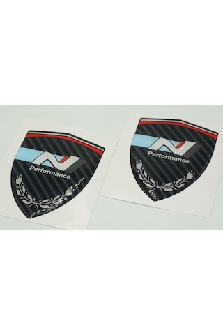 Hyundai N Line Performance Çamurluk Yanı Damla Desen Logo Arma Se