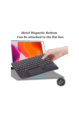 Novahub Kablosuz Dokunmatik Bluetooth Klavye - Tablet, Telefon Ve Pc İçin Mini Klavye Optik Optik