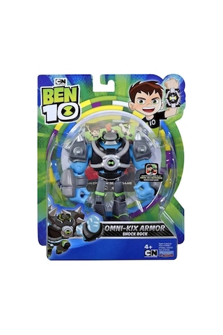 Ben 10 Aksiyon Figür Omni-kix Armor Shock Rock Lisanslı Ürün