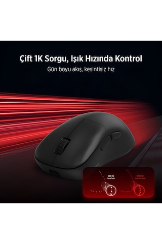 Phılıps Spk9418b, Evnıa, Siyah, Usb Nano 2,4gh Ve Bluetooth Kablosuz, 12.000dpi, Optic, 6 Programlanabilir Buton, Şarj Edilebilir, Gamıng Mouse Sc-400