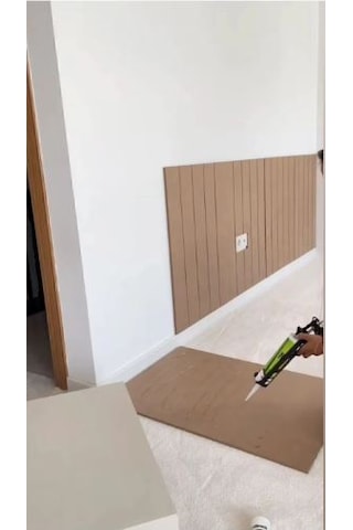 Dekoratif, Duvar Çıtası, Ahşap Duvar Paneli, Boyanabilir, Ham