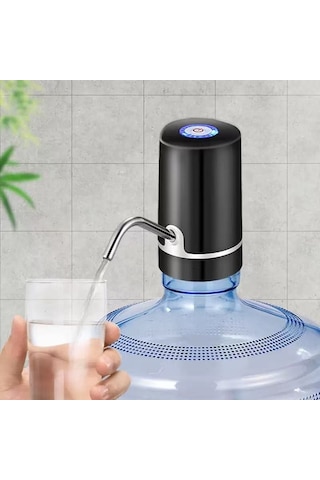 İthink Wp-200 Çift Motorlu Damacana Su Pompası Şarjlı Siyah