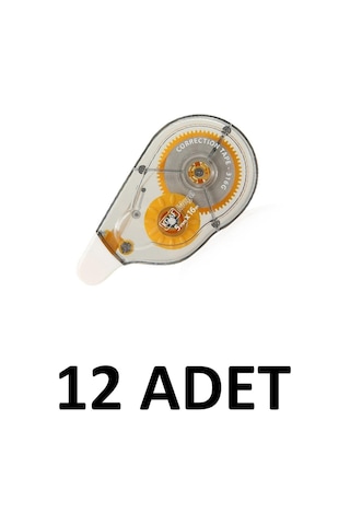 12 Adet Şerit Daksil 5mmx 16m Şerit Düzeltici