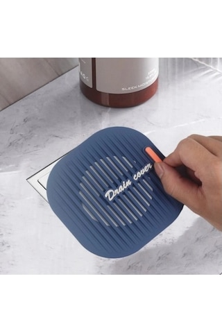 Dodes Süzgeçli Lavabo Gider Koruyucu Mat Gri