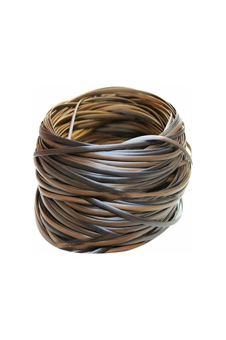 Sentetik Rattan - 32m - Rattan Tamir Malzemesi - Yüksek Mukavemetli - Veranda Sandalyesi Tamir Takımı - Rattan Mobilya Tamiri - Kahverengi Diğer