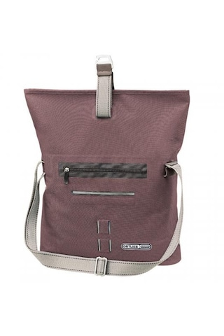 Ortlieb F8102 Twın-cıty Urban Omuz / Arka Bagaj Çantası 9l Gül Kurusu Ql2.1 Siyah