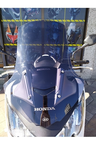 Honda Integra Nc700D Nc750D Uzun Ön Cam Koyu Füme Zeus 61CM 4 MM