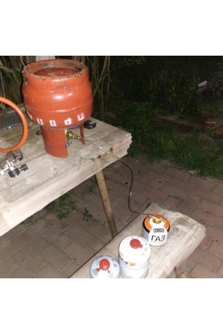 Ebitda Açık Soba Kamp Sobası Propan Adaptörü Lpg Düz Silindir Brülör Çok Renkli