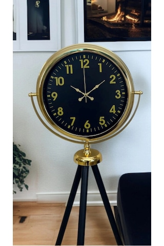 Gold Standart Tripod Ayaklı Saat Çok Renkli