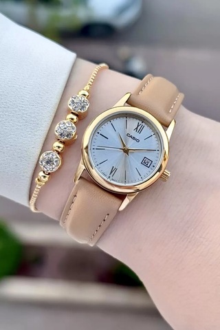 Casio Csıste237 Kadın Kol Saati Altın