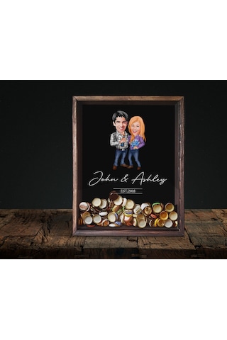 BK-VIP Sevgililer Günü Özel Bira KapağıBiriktirme Kutusu