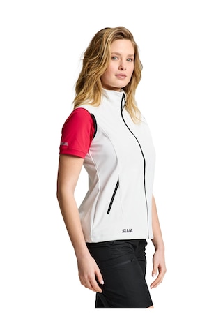 Slam Slam Act Ws Softshell Vest Kadın Bej Yelek W03 Beyaz