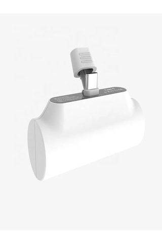 Çelikwork PWQ93 5000 Mah Elektronik Taşınabilir Batarya Powerbank Beyaz