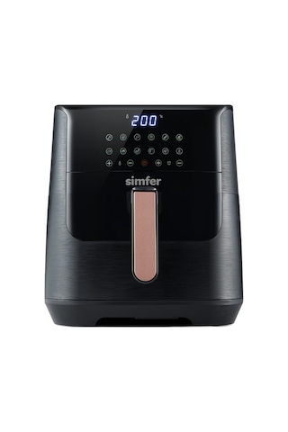 Simfer 6704 8Litre Airfry Smart Dijital Siyah