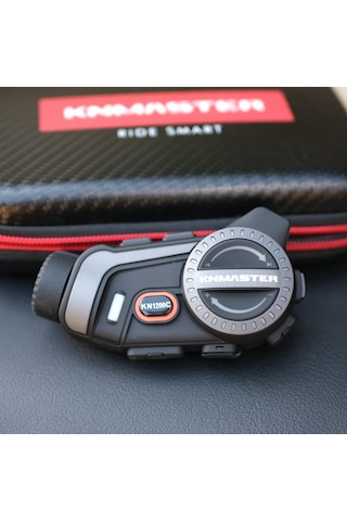 Knmaster Kn1600c Kameralı Motosiklet Kask İnterkom