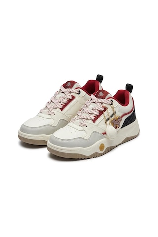 Ms Premium 053261526 Erkek Spor Ayakkabı Ivory Moon Grey Black Red