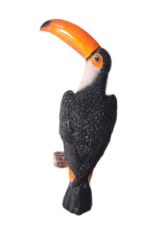 Pazly Tukan Suntek Stil-b Sarmalayıcı Reçineli Dekoratif Bahçe Ağacı