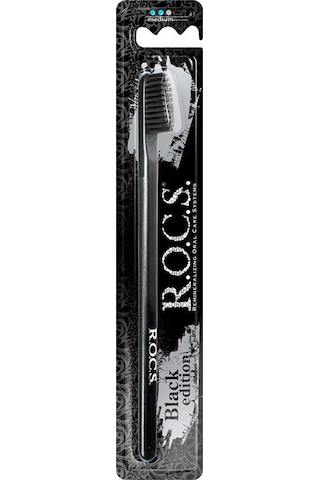 Rocs Black Edition Diş Fırçası Medium