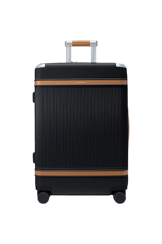 Paravel Aviator Grand Luggage Kumtaşı Siyahı, Büyük Bavul, Geri Dönüştürülmüş Malzeme Siyah