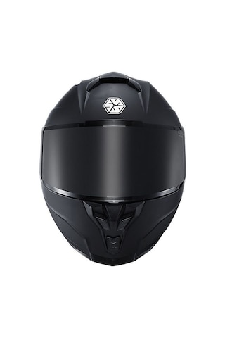 Scoyco Double Vizörlü Full Face Ce Motosiklet Kaskı Siyah