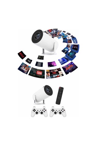 Znv Zenvia Mey İthalat Full Hd 8 Gb Ayaklı Çift Kollu 4k Video Oyun Konsolu Taşınabilir Yeni Nesil Znv2025 Cmn 81628902