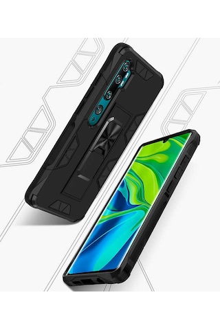 Xiaomi Mi Note 10 Lite Kılıf Zore Volve Kapak Gold