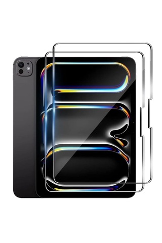 iPad Uyumlu Pro 13 İnç M4 iPad Uyumlu Air 13 İnç M2 2024 Cam Ekran Koruyucu