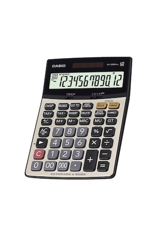 Casio DJ-220D Plus 12 Hane Hesap Makinesi