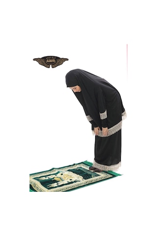 Aldaıyr Namaz Kıyafetleri 2 Parça Kahverengi