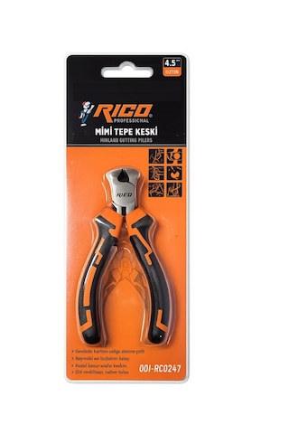 Rico Mini Pense Seti Kargaburun Yankeski Kerpeten 4 Parça 115m