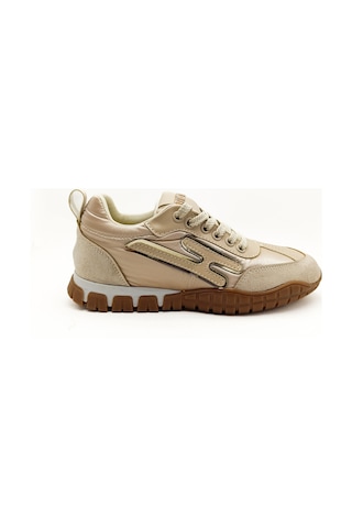 Gdt Ayakkabı Nut Renk Bağcıklı 36-37-38-39-40 Numara Kadın Sneaker Kahve Rengi