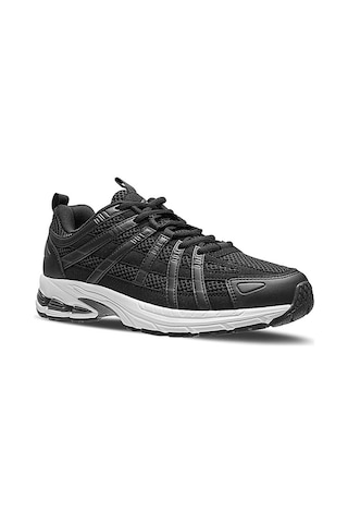 Lescon 25nae00paerm Pace Runner Erkek Klasik Sneaker Siyah Siyah