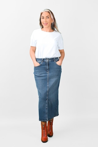 Kadın Kalem Kot Etek 2k/6411 001