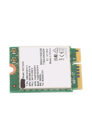 Fosenze M.2 Key-e Ax211ngw Kablosuz Ağ Kartı, 2400mbps, Bt5.2, 2.4/5/6ghz Üç Frekanslı, Plug And Play, Dayanıklı Pcb Malzeme