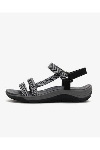 Skechers Reggae Cup Kadın Siyah Sandalet 163126 Bkw