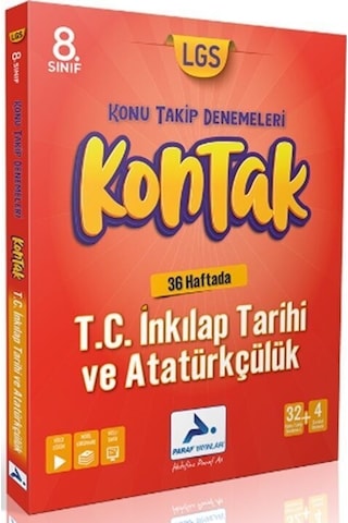 Paraf 8. Sınıf T.c. İnkılap Tarihi Ve Atatürkçülük Kontak Konu Ta