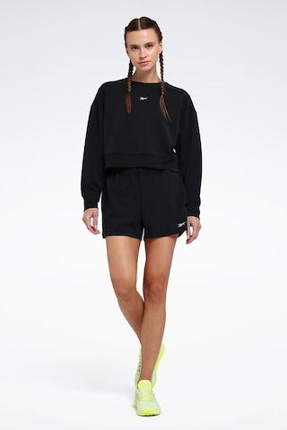 Reebok Rone C Neck Siyah Kadın Sweatshirt Siyah-sıyah