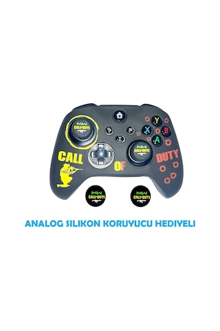 Xbox Series S/series X Call Of Duty Koruyucu Silikon Kılıf + Analog Silikon Koruyucu