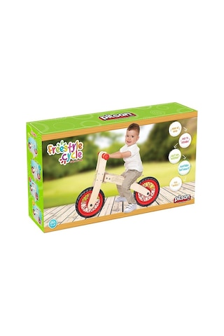 02 001 Pilsan Freestyle Cycle - Ahşap Bisiklet Pedalsız / 24 Ay