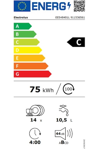 Elektrolux EES48401L Tam Ankastre Satelliteclean Quickselect Inverter Bulaşık Makinesi