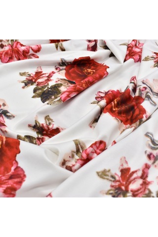 Yaozixa Yeni Doğan Bebe Sarıklaması - Şapkalı, Poliester Elbise, 80x80 Cm, Mavi Büyük Çiçek Desenli Ürün Kodu: 190702 Mavi