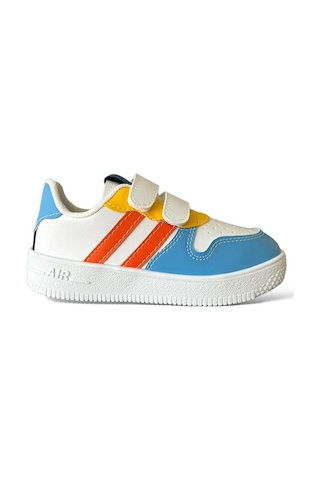 Çocuk Sneaker Spor Ayakkabı Mavi - Turuncu-mavi - Turuncu Mavi - Turuncu
