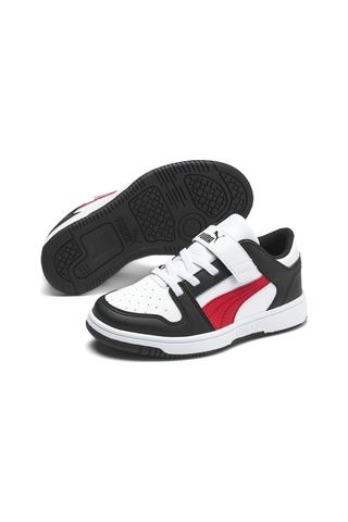 Puma Rebound Lay-up Lo Bantlı Çocuk Ayakkabı 370492 07
