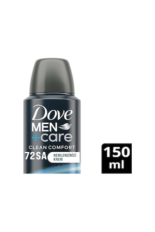 Dove Men Care Clean Comfort Sprey Deodorant 150 Ml Sku: Smg8690010387691